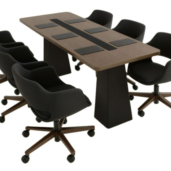 میز کنفرانس شش نفره با کدKN-4 (ابعاد70*210)