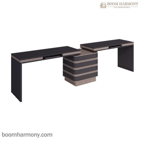 میز کارشناسی دو نفره (ابعاد هر میز 60*120)با فایلینگ چهار کشو60*60(کدK_1)