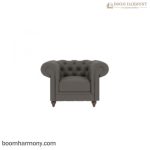 مبل اداری یک نفره مدل OSS851N1 نیلپر