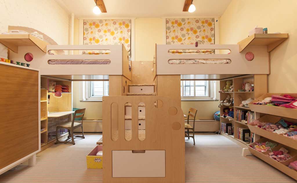 دکوراسیون اتاق مشترک دو فرزند