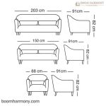 ست مبلمان راحتی سالیون از برند نیلپر