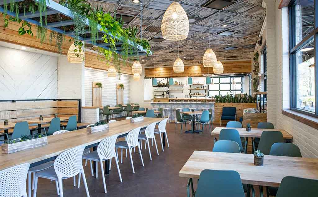 طراحی دکوراسیون رستوران