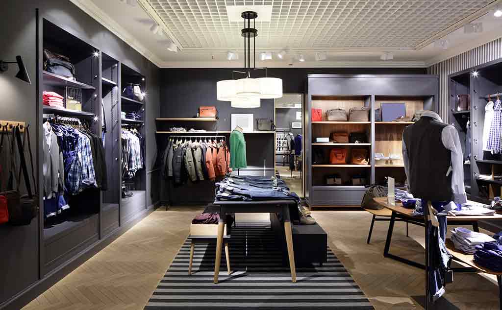 دکور مغازه لباس و پوشاک