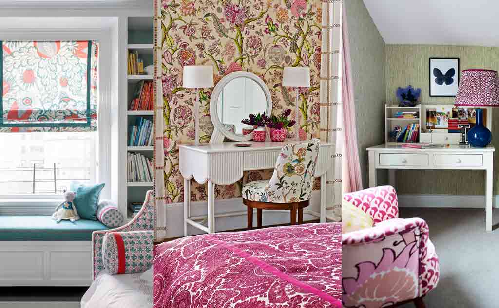 طراحی اتاق خواب دخترانه