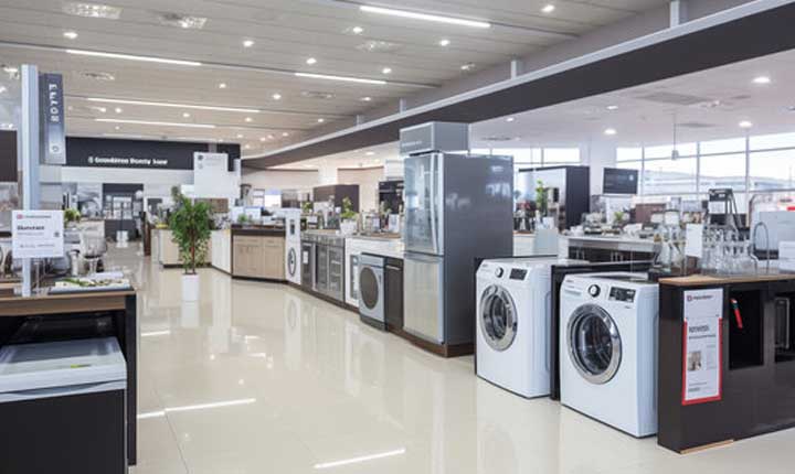 اصول چیدمان در مغازه لوازم خانگی