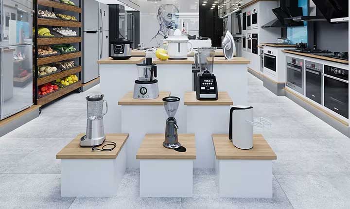 لوازم خانگی خرد در ورودی