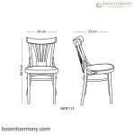 اندازه صندلی لهستانی مدل 113 نیلپر