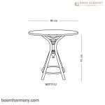 اندازه میز لهستانی مدل 112