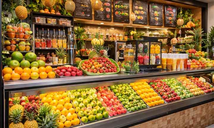 مغازه آبمیوه فروشی