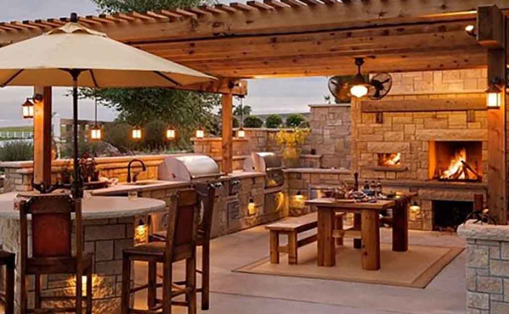 طراحی دکوراسیون کبابی مدرن و سنتی