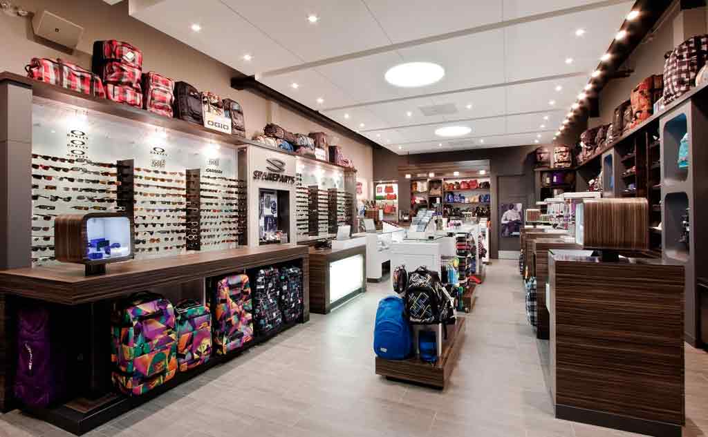 طراحی دکوراسیون مغازه لوازم یدکی